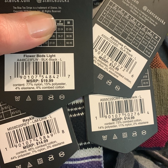 Stance Men's Colorful Socks Collection - Picture 5 of 5